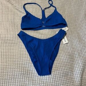 Pacsun Royal Blue Bikini Set